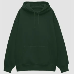 Custom Blank Green Oversized Hoodie