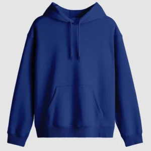Custom Blank Royal Blue Hoodie