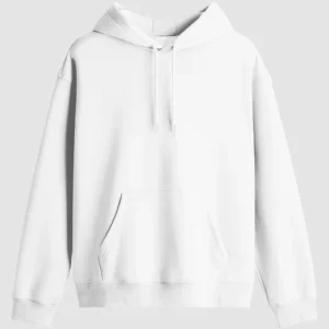 Custom Blank White Hoodie