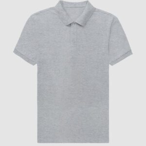 Custom Blank Grey Polo Shirt