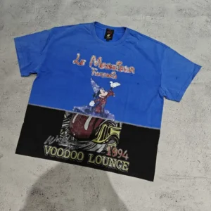 Custom DTG Print Oversized Heavyweight Cotton French Terry Drop Shoulder Graphic Boxy T-Shirt