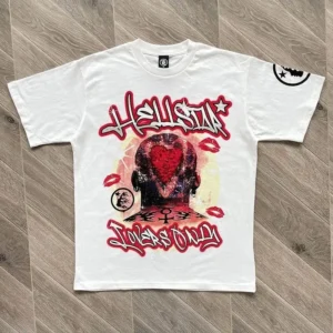 Heavy Weight Cotton DTG Printing Hip Hop Style T-Shirt