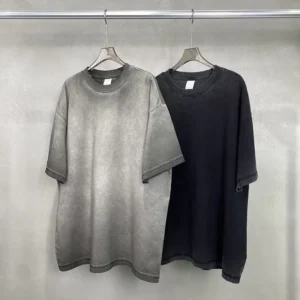 Vintage Distressed Heavyweight Cotton Blank Oversized T Shirt