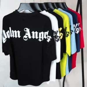 Heavy Cotton Boxy Fit T Shirt With 3D Foam Print And O Neck Collar Blank Plain