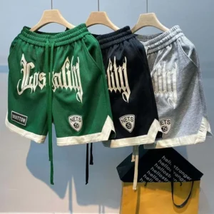 Workout Athletic Running Fitness Track Gym Retro Basketball Shorts